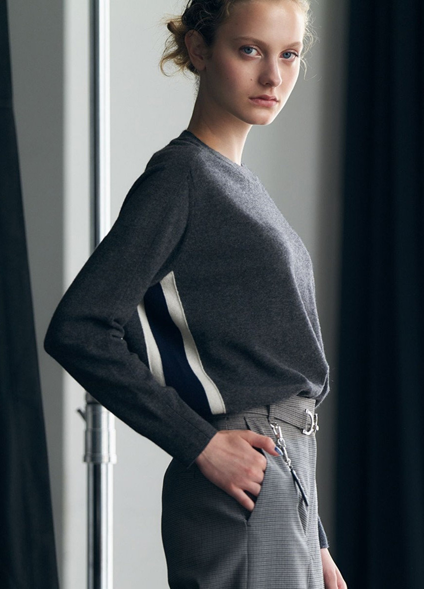 30周年倫敦印象圓領針織衫